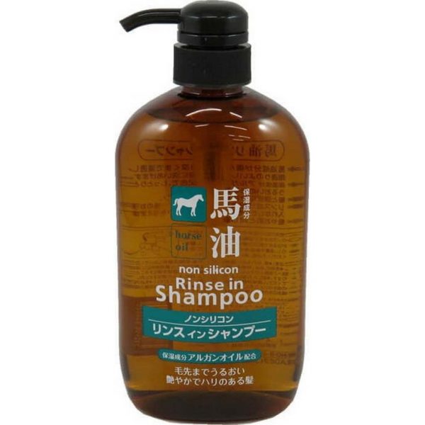 Horse oil shampoo&conditioner 2 in 1 600ml » 大国百货店 » 精选 原装 日妆 药妆 护肤 零食