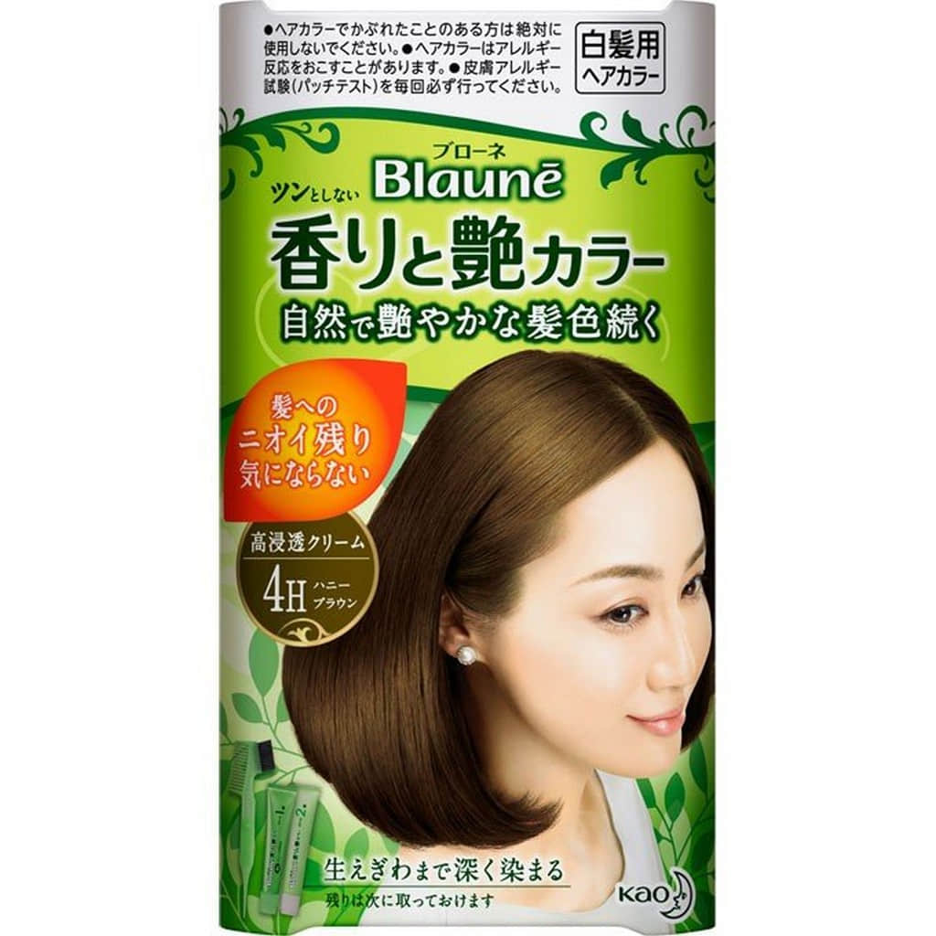 Kao Blaune Fragrance and Glossy Color Cream 4H Honey Brown » 大国百货店 » 精选 ...