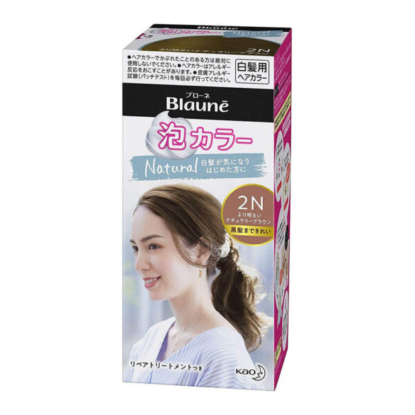 Kao Blaune Bubbles Glossy Color 2N Brighter Naturally Brown » 大国百货店 ...