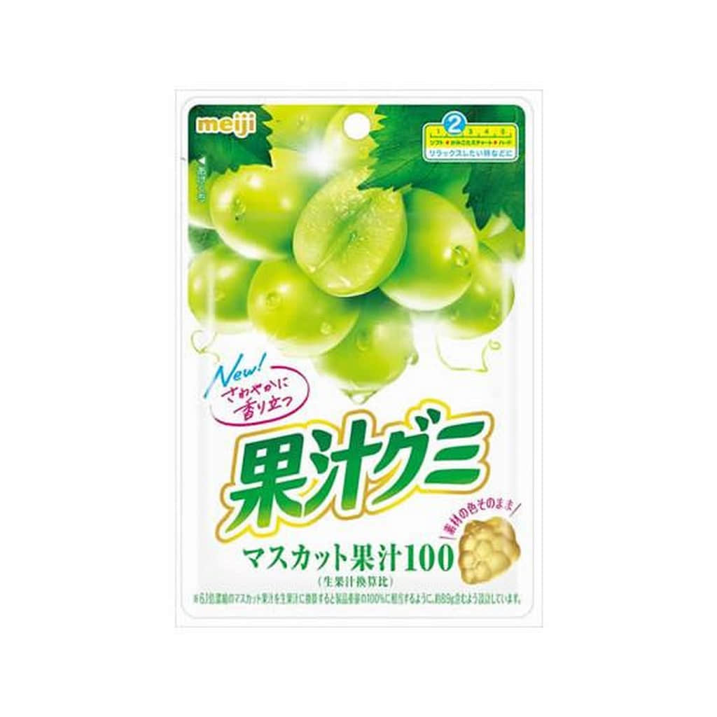 Meiji Fruit Juice Gummy Moscat 54g » 大国百货店 » 精选 原装 日妆 药妆 护肤 零食